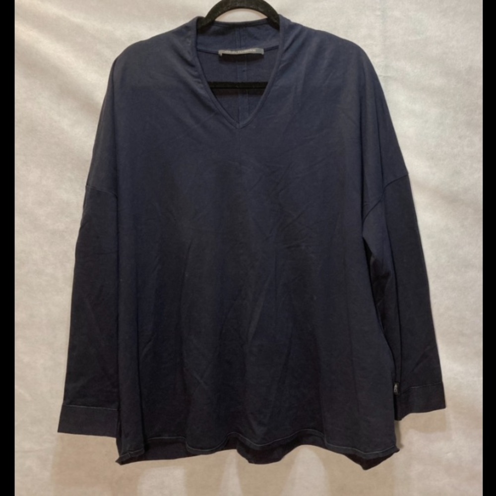 Elemente Clemente Organic Cotton V-Neck Long Sleeve Top